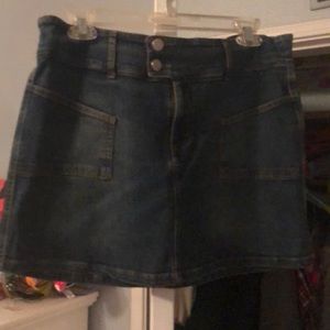 Blue Levi skirt